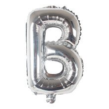 16 inch Letter B - Silver Balloons