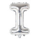 16 inch Letter I - Silver Balloons