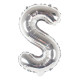 16 inch Letter S - Silver Balloons