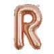 16 inch Letter R - Rose Gold Balloons 16 inch Letter R - Rose Gold Balloons