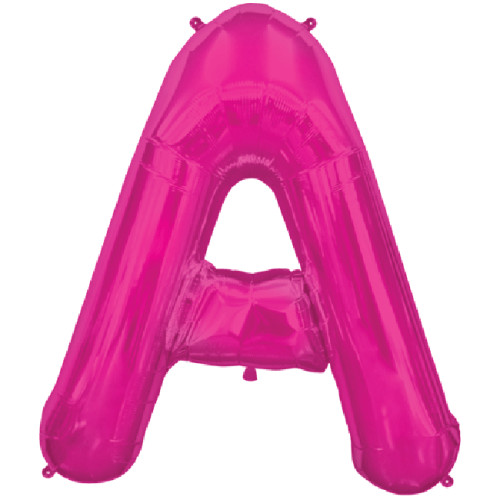 BALLOON 16 inch Letter A - Magenta BALLOON 16 inch Letter A - Magenta