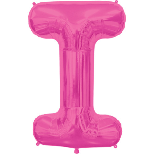 بالون حرف I فوشي صغير بالون حرف I فوشي صغير