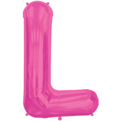 BALLOON 16 inch Letter L - Magenta BALLOON 16 inch Letter L - Magenta