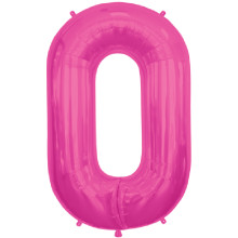 BALLOON 16 inch Letter O - Magenta