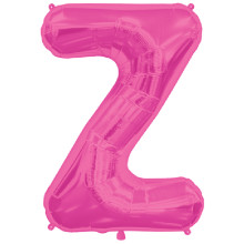 BALLOON 16 inch Letter Z - Magenta