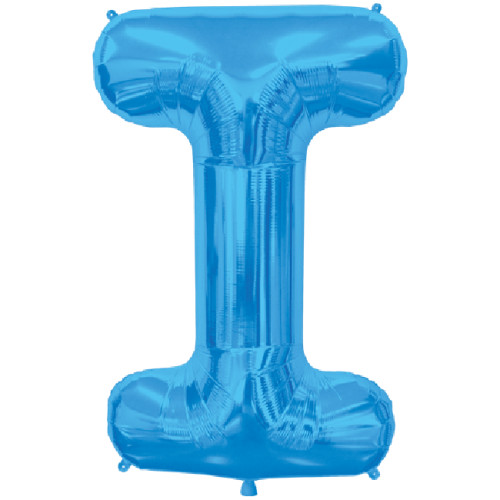 BALLOON 16 inch Letter I - Blue