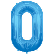 BALLOON 16 inch Letter O - Blue BALLOON 16 inch Letter O - Blue