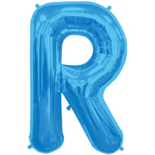 BALLOON 16 inch Letter R - Blue BALLOON 16 inch Letter R - Blue