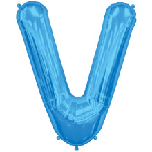 BALLOON 16 inch Letter V - Blue BALLOON 16 inch Letter V - Blue