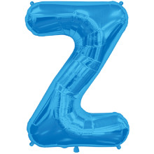 BALLOON 16 inch Letter Z - Blue