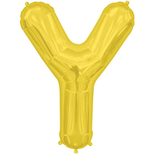 BALLOON 16 inch Letter Y - Gold BALLOON 16 inch Letter Y - Gold