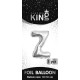 16 inch Letter Z - Silver Balloons 16 inch Letter Z - Silver Balloons