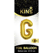 16 inch Letter G - Gold Balloons