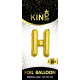 16 inch Letter H - Gold Balloons
