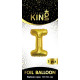 16 inch Letter I - Gold Balloons