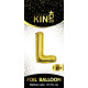 16 inch Letter L - Gold Balloons