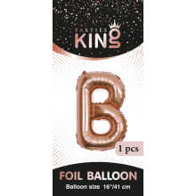 16 inch Letter B - Rose Gold Balloons