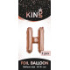 16 inch Letter H - Rose Gold Balloons 16 inch Letter H - Rose Gold Balloons