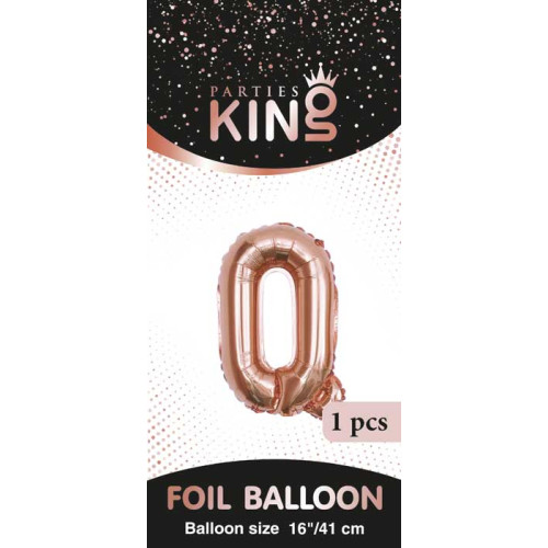 16 inch Letter Q - Rose Gold Balloons