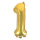 16 inch Number 1 - Gold Balloons