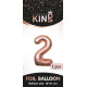 16 inch Number 2 - Rose Gold Balloons 16 inch Number 2 - Rose Gold Balloons