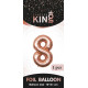 16 inch Number 8 - Rose Gold Balloons
