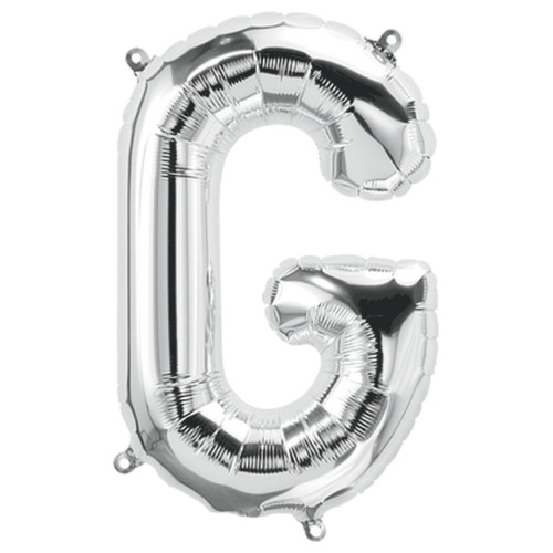 BALLOON 34 inch Letter G - Silver BALLOON 34 inch Letter G - Silver