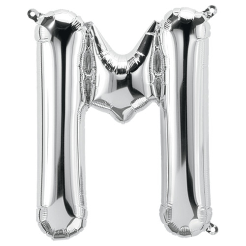 BALLOON 34 inch Letter M - Silver BALLOON 34 inch Letter M - Silver