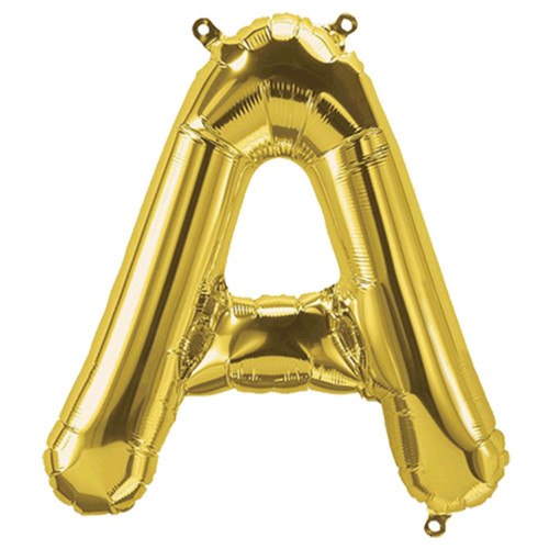 34 inch Gold Letter "A" Foil Balloon 34 inch Gold Letter "A" Foil Balloon