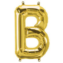 34 inch Gold Letter "B" Foil Balloon 34 inch Gold Letter "B" Foil Balloon