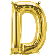 34 inch Gold Letter "D" Foil Balloon 34 inch Gold Letter "D" Foil Balloon