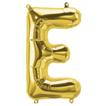34 inch Gold Letter "E" Foil Balloon 34 inch Gold Letter "E" Foil Balloon