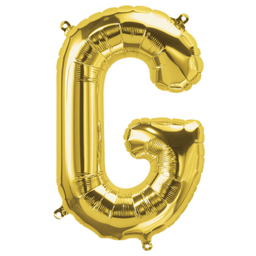 بالون فويل ذهبي حرف G - مقاس 34 إنش بالون فويل ذهبي حرف G - مقاس 34 إنش