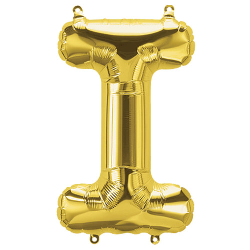 بالون فويل ذهبي حرف I - مقاس 34 إنش