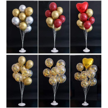 Balloons heart table stand