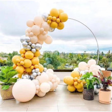 stand balloon 2m gold 