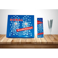 electric sparklers box- 100 pack - 10 sticks/pack