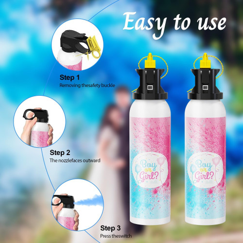 Gender Reveal Fire Extinguisher Color Blasters,300gm - big - Blue Blasters