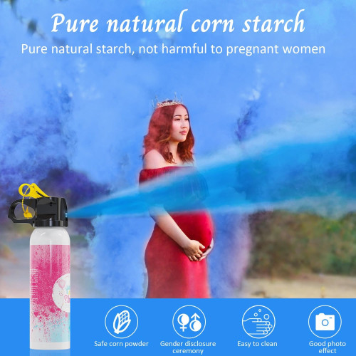 Gender Reveal Fire Extinguisher Color Blasters,300gm - big - Blue Blasters