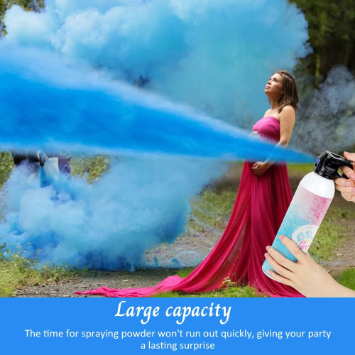 Gender Reveal Fire Extinguisher Color Blasters,300gm - big - Blue Blasters