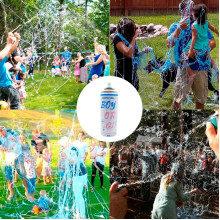 serpentina spray gender reveal - Blue