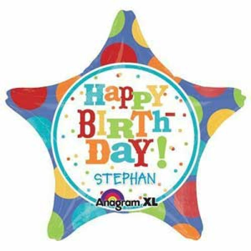 بالون عيد ميلاد نجمة 18 إنش بالون عيد ميلاد نجمة 18 إنش