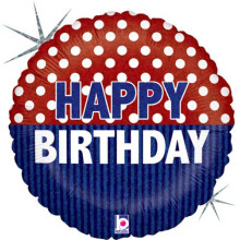 18 inch Nautical Birthday balloon