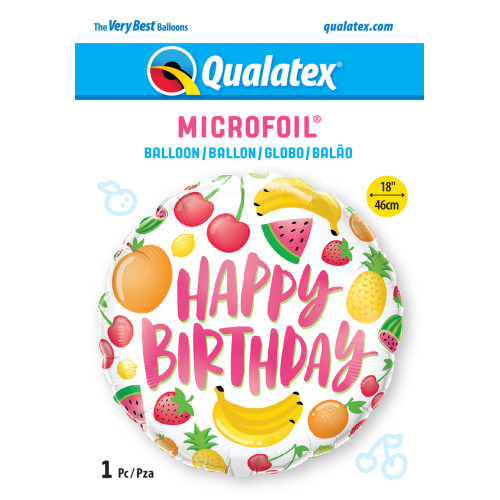 18 inch Birthday Fruits balloon 18 inch Birthday Fruits balloon