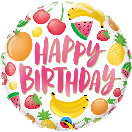 18 inch Birthday Fruits balloon 18 inch Birthday Fruits balloon