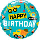 18 inch Birthday Construction balloon 18 inch Birthday Construction balloon
