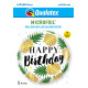 18 inch Birthday Golden Pineapple balloon