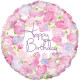 18 inch Vintage Floral Birthday balloon 18 inch Vintage Floral Birthday balloon