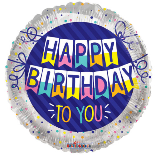 18 inch BV HB TO YOU BANNER