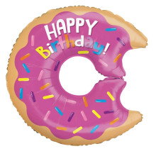 28 inch PR BIRTHDAY DONUT SHAPE